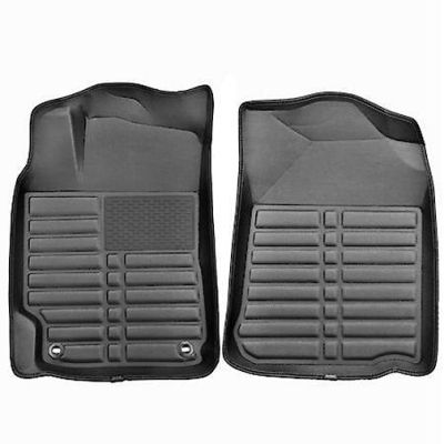 CAR-GRAND Toyota Camry Floor Mat Black Faux Leather - TCFFM004