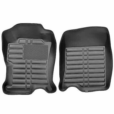 CAR-GRAND Honda Accord Floor Mat Black Faux Leather - HAFFM006 