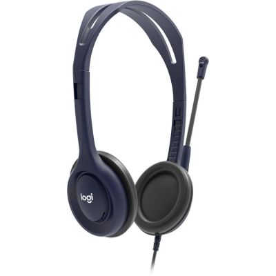 Logitech Wired 3.5mm Education Headset (Midnight Blue)