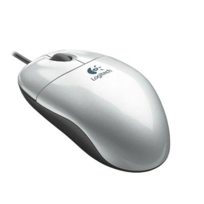 Logitech 931781-0403 Silver USB or PS/2 Wired Optical Mouse