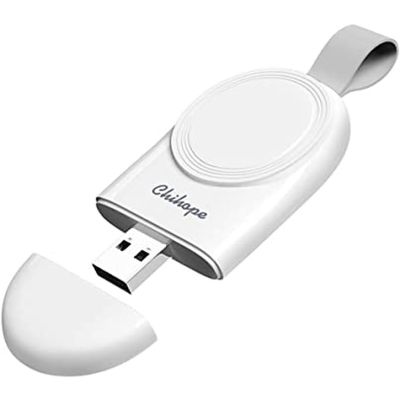 Charger for Watch, ChiHope Magnetic Portable Wireless Charger for iWatch - White