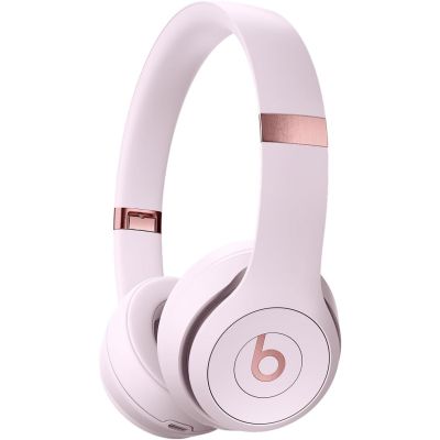 Beats Solo 4 Wireless On-Ear Bluetooth Headphones - Cloud Pink