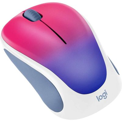 Logitech Design Collection Wireless Mouse M317C - Pink Aurora 