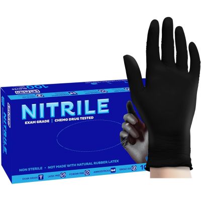 Safeko Black Nitrile - Chemo Drug Tested - Exam Glove - 1000PC