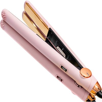TYMO Flat Iron Hair Straightener and Curler 2 in 1 with 10s Fast Heating