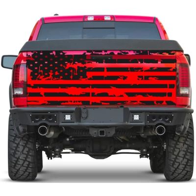 OFFROAD American Flag Decal for Pickup Trucks