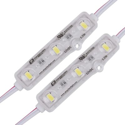 QINGCHEN QC-M209C LED Module DC12V 100pcs/Chain 5630-3 smd 6500K Red 1.2W