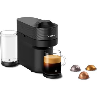 Nespresso Vertuo Pop+ Combination Espresso and Coffee Maker - Black