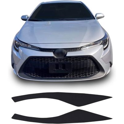 OFFROAD - Corolla Headlight Accent Decals | Gloss Black | Precut to fit Toyota Corolla 2019-2021
