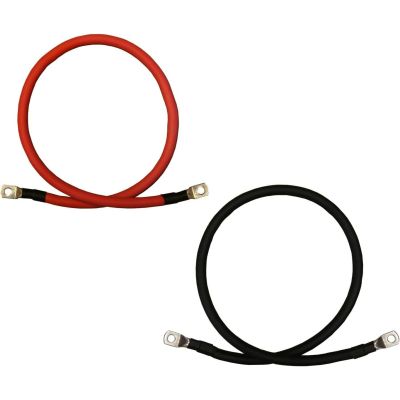 6 AWG Gauge Red + Black  Pure Copper Battery Inverter Cables Solar