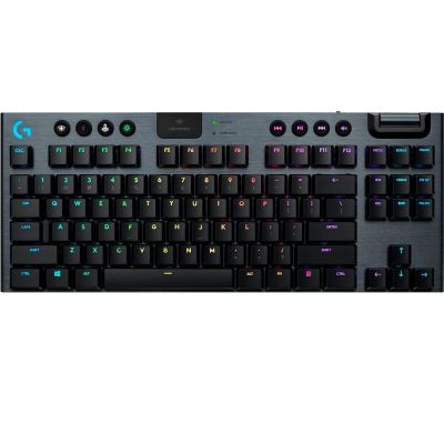 Logitech G915 TKL Tenkeyless LIGHTSPEED Tactile RGB Mechanical Gaming Keyboard (No Receiver) 
