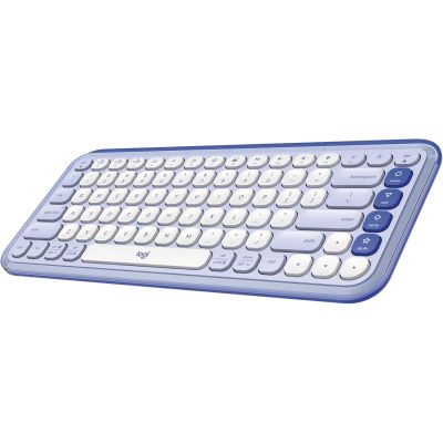 Logitech POP ICON Keys Wireless Bluetooth Keyboard - Purple