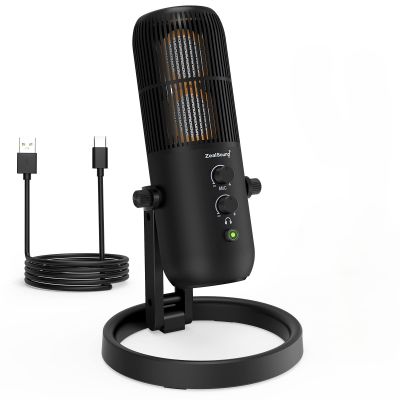 ZealSound Studio Recording Microphone Dual Capsule Mic