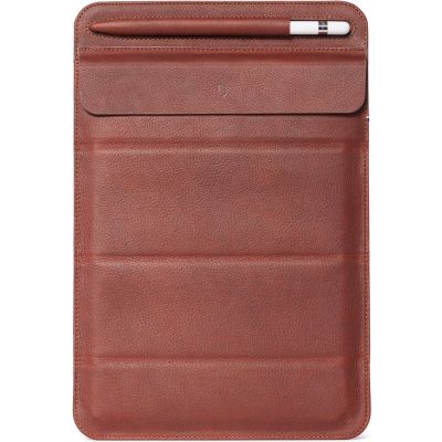 DECODED Leather Foldable Sleeve  - iPad 10.5 - Brown