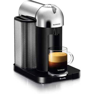 Nespresso By Breville Vertuoline Coffee and Espresso Machine - Chrome