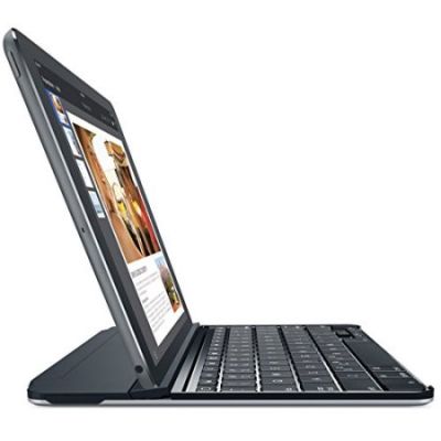 Logitech Ultrathin Magnetic Clip-On Keyboard Cover for iPad Air 2 - Space Gray
