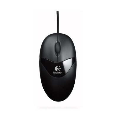 Logitech BlackUSB or PS/2 Wired Optical Mouse