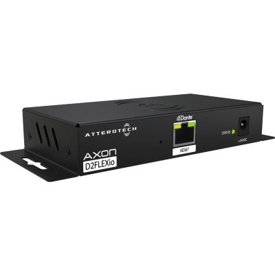 QSC Axon D2FLEXio Dante/AES67 Networked Audio Interface