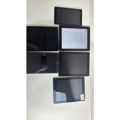 LOT OF 6 - Mixed Apple iPads and Android Tablets - 16GB - ASIS