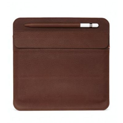 DECODED Leather Foldable Sleeve for iPad Mini 5th / 6th Generation - Brown