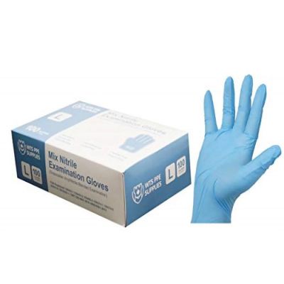WTS PPE Supplies Mix Nitrile Examination Gloves - 1000 PCS - MNE102BC