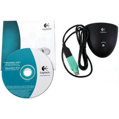 Logitech Cordless Optical Mouse 931156-0403 W/ Receiver