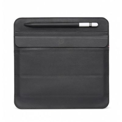 DECODED Leather Foldable Sleeve for iPad Mini 5th / 6th Generation - Black
