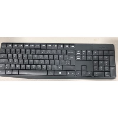 Replacement Logitech K235 Wireless Keyboard Only French Canadian - Gray