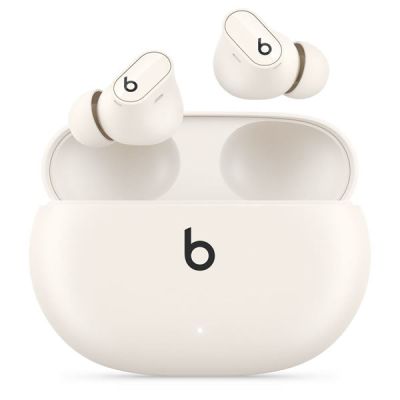 Beats Studio Buds+ True Wireless Noise Cancelling Earbuds Compatible with Apple & Android - White