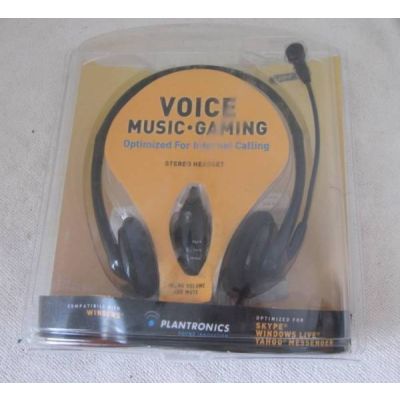 Plantronics .Audio 325 Stereo Headset - Black