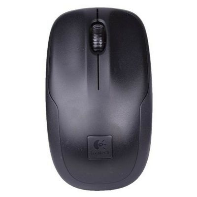 Logitech M150 3-Button 2.4GHz USB Wireless Optical Scroll Mouse - Black