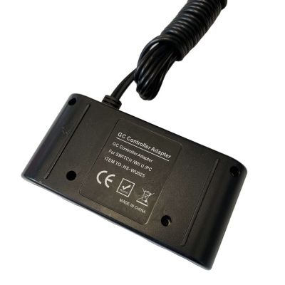 GC HS-WU025 Controller Adapter Adapter 4 Way For Wii-U- PC USB Switch