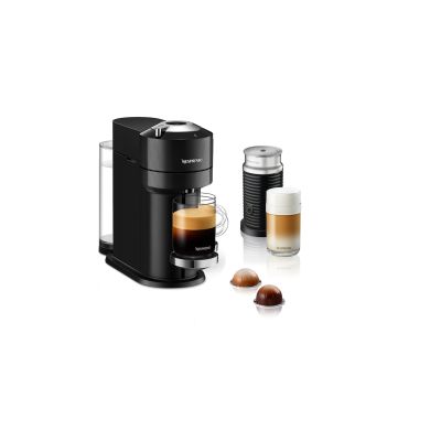 Nespresso Vertuo Next Coffee and Espresso Maker with Aeroccino Milk Frother - Black