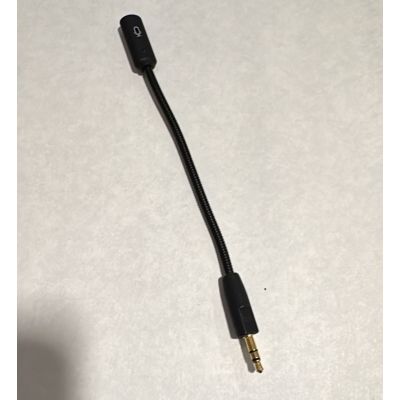 Replacement Boom Microphone for 3.5mm Jack Headsets 